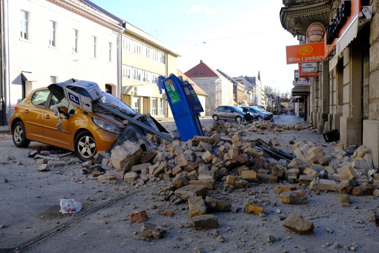 El segundo terremoto en dos días golpea el centro de Croacia, mata a siete y daña edificios