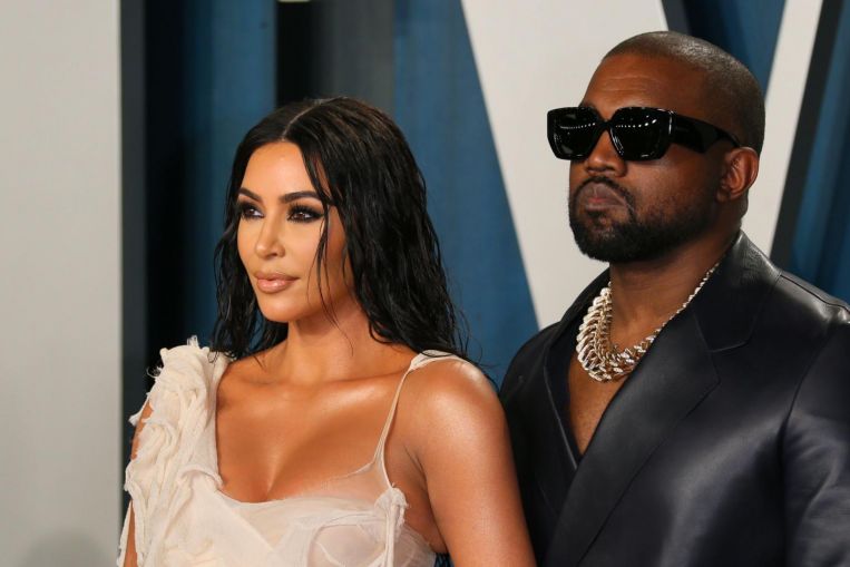 Kanye West y Kim Kardashian viven separados: informe de EE. UU.