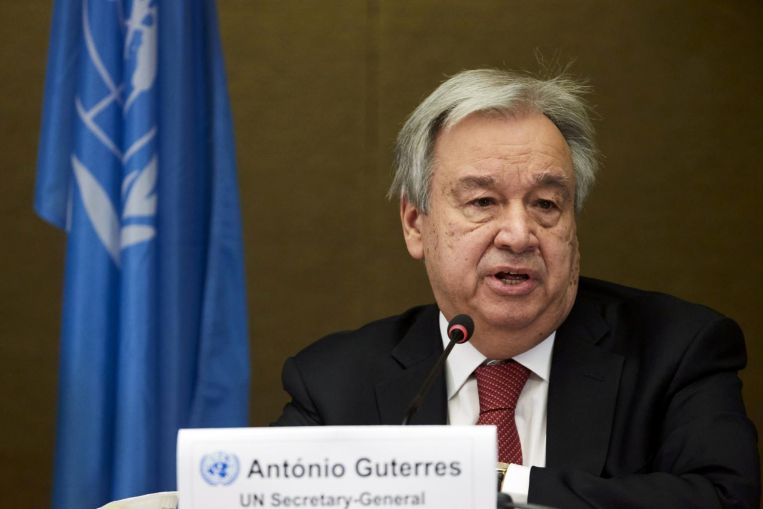 El jefe de la ONU, Antonio Guterres, pide a las agencias de financiación globales que eviten los combustibles fósiles