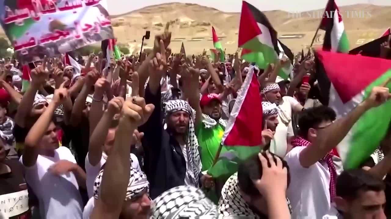 Merkel advierte sobre antisemitismo antes de las protestas en Gaza