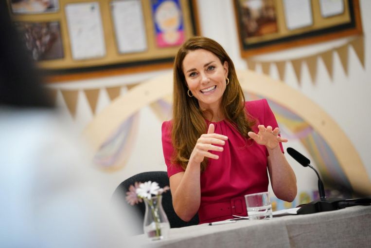 Kate Royal del Reino Unido establece un nuevo centro para centrarse en la importancia de los primeros años