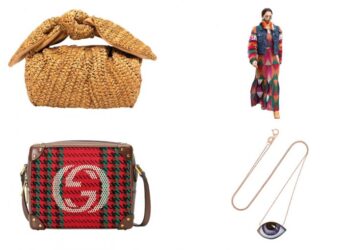 En la calle: las últimas tendencias, desde vestidos de ensueño hasta bolsos extravagantes