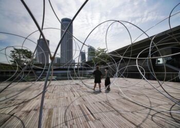 El nuevo trabajo del escultor británico Antony Gormley para la Galería Nacional de Singapur nació durante Covid-19