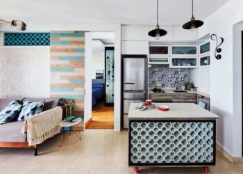 The Chic Home: apartamento compacto lleno de almacenamiento inteligente