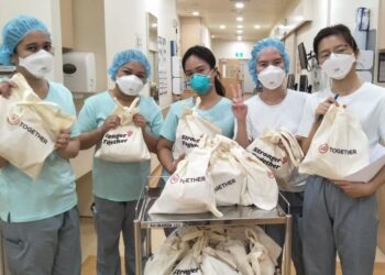 Bubble Tea, paquetes de cuidado para profesionales de la salud Covid-19