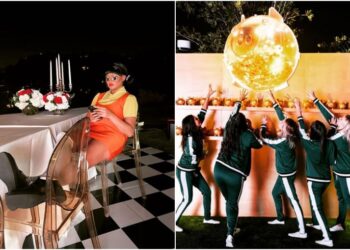 Chrissy Teigen y John Legend golpearon duro en la fiesta de Squid Game