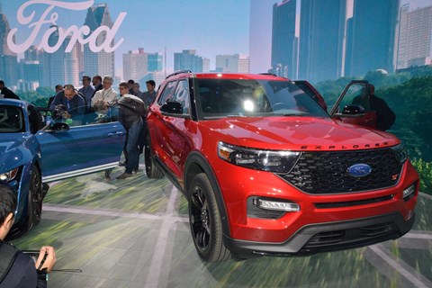 Ford Explorer en el Auto Show de Detroit 2019