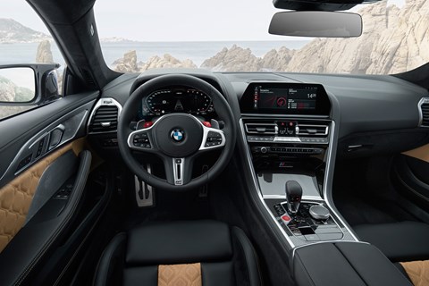 BMW M8 Competición Interior