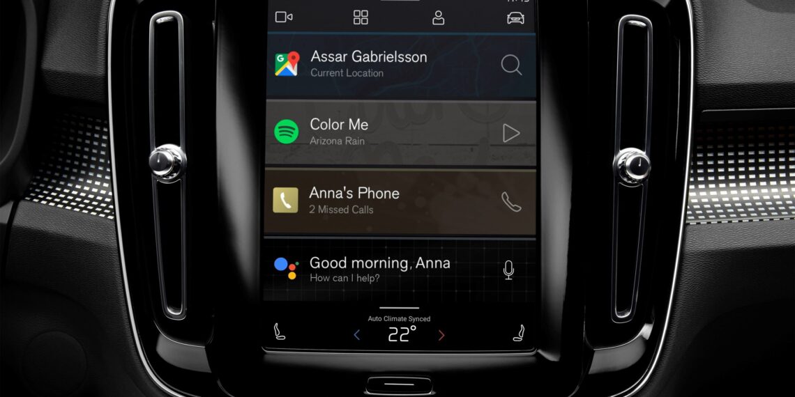 Volvo se une a Google para desarrollar información y entretenimiento de próxima generación utilizando Android Automotive