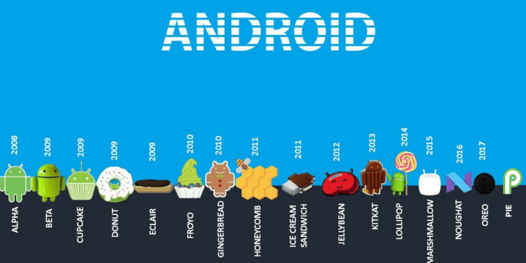 Android Names Pie ℹ Las versiones de Android tienen nombres de dulces ¿Por qué?