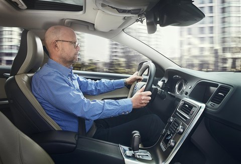 Volvo ha estado filmando a los conductores de prueba durante años.