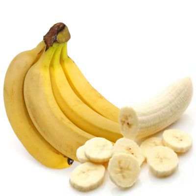 plátano en trozos