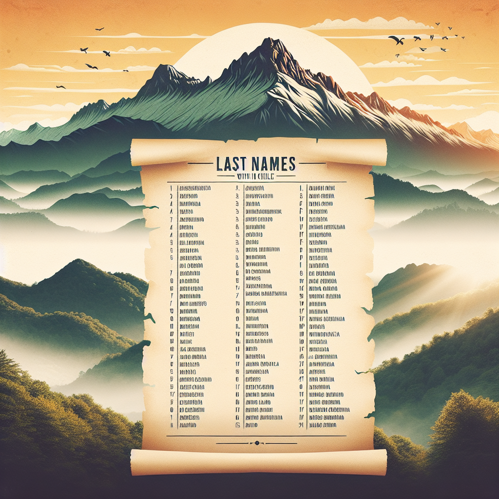 ℹ Los Apellidos con 'I' más Populares y Únicos en Chile: Un Análisis ...