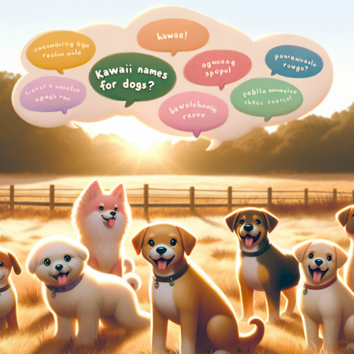 nombres kawaii para perros