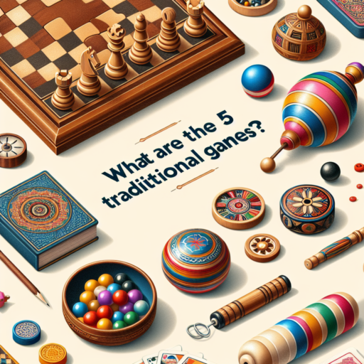 ¿Cuáles son los 5 juegos tradicionales?